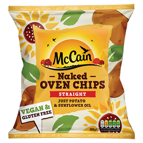 Straight Cut Naked Oven Chips Products McCain